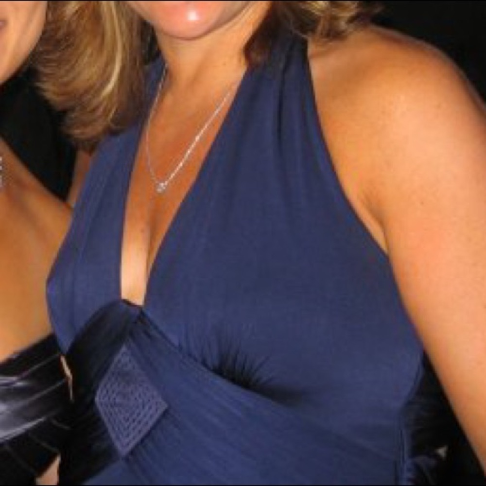 Laundry blue gown